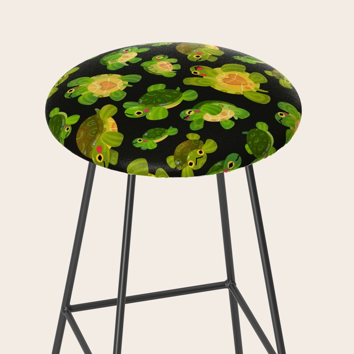 Red-eared slider (dark) Stool Gallery Image 2