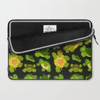Red-eared slider (dark) Laptop Sleeve Gallery Image 2