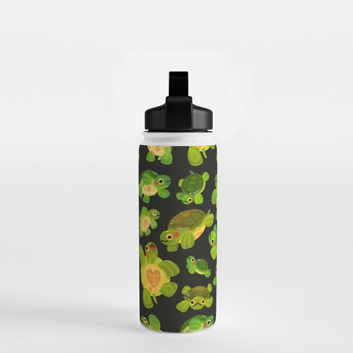 Red-eared slider (dark) Water Bottle Gallery Image 2