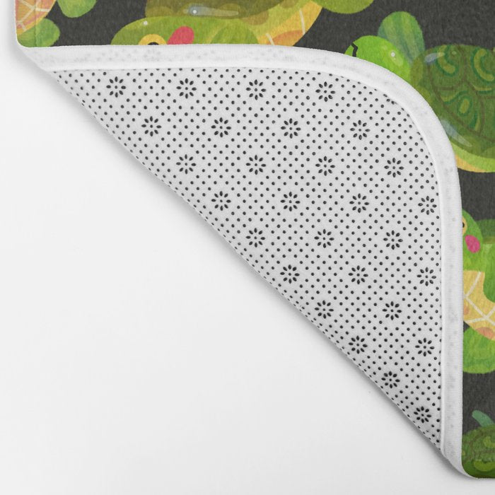 Red-eared slider (dark) Bath Mat Gallery Image 2