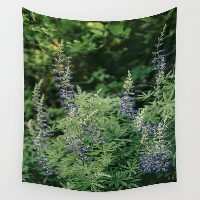 Lupine Wall Tapestry Gallery Image 1