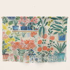Colourful Flower Nursery Wall Hanging Gallery Image 1