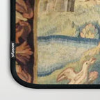 Antique 18th Century French Aubusson Chinoiserie Pagoda Tapestry Laptop Sleeve Gallery Image 3