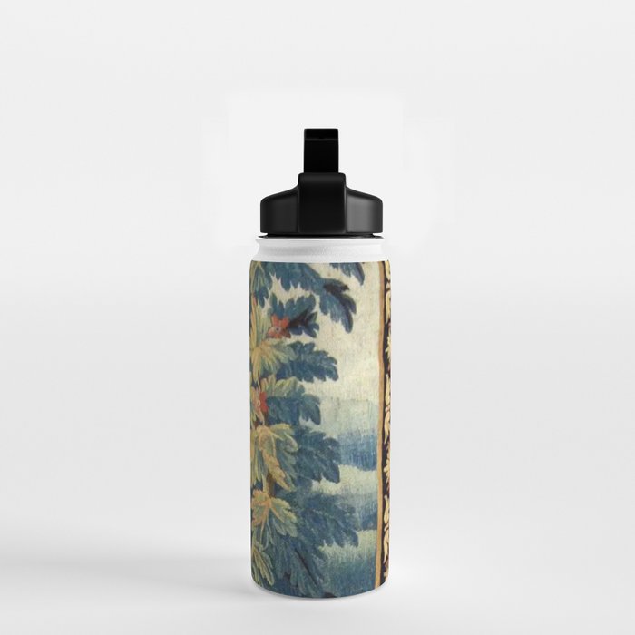 Antique 18th Century French Aubusson Chinoiserie Pagoda Tapestry Water Bottle Gallery Image 2