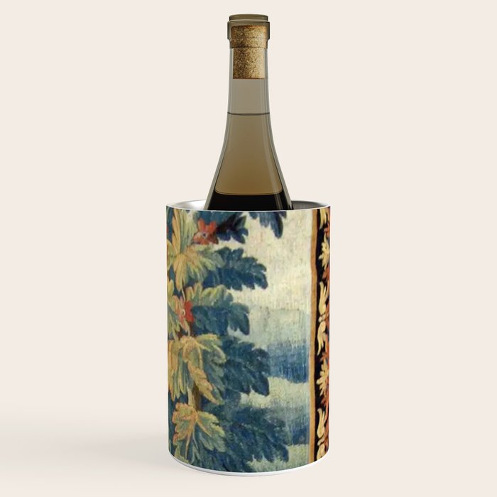 Antique 18th Century French Aubusson Chinoiserie Pagoda Tapestry Wine Chiller Gallery Image 3