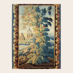Antique 18th Century French Aubusson Chinoiserie Pagoda Tapestry Poster Gallery Image 4