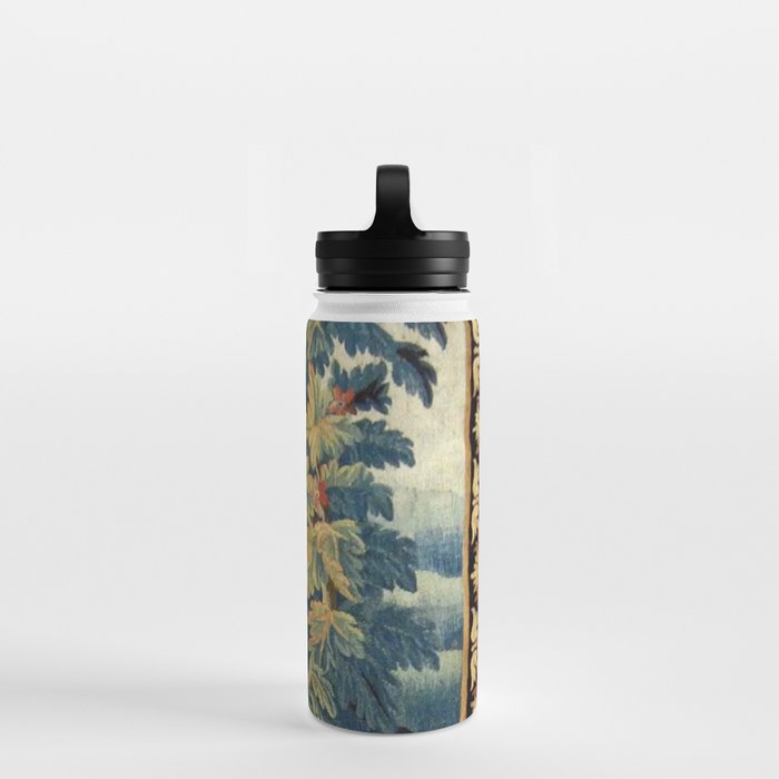 Antique 18th Century French Aubusson Chinoiserie Pagoda Tapestry Water Bottle Gallery Image 2