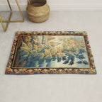 Antique 18th Century French Aubusson Chinoiserie Pagoda Tapestry Rug Gallery Image 1