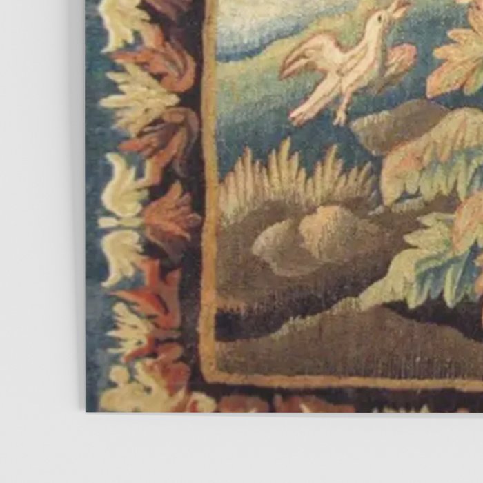 Antique 18th Century French Aubusson Chinoiserie Pagoda Tapestry Poster Gallery Image 3