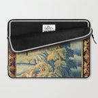 Antique 18th Century French Aubusson Chinoiserie Pagoda Tapestry Laptop Sleeve Gallery Image 2