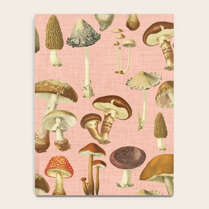 Mushrooms pink Notebook Gallery Image 4