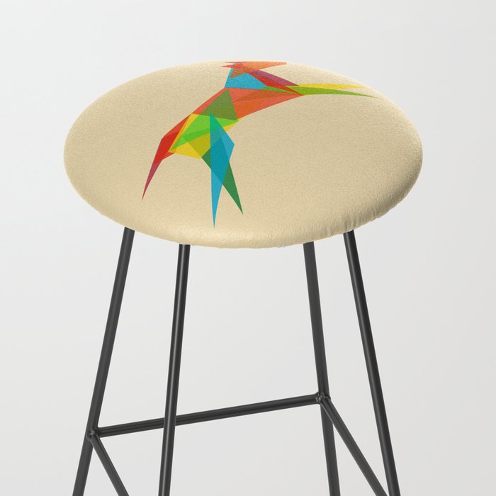 Fractal Geometric Dog Stool Gallery Image 2