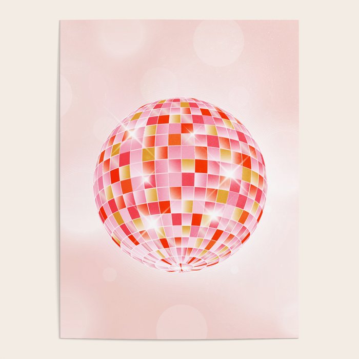 Candy Funk | Disco Ball: Peach Edition Poster Gallery Image 4