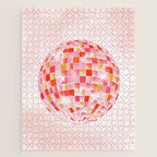 Candy Funk | Disco Ball: Peach Edition Jigsaw Puzzle Gallery Image 1
