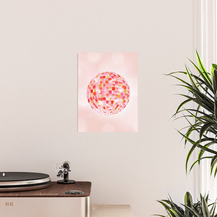 Candy Funk | Disco Ball: Peach Edition Poster Gallery Image 2