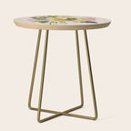 Yellow Flower bunch Side Table Gallery Image 1