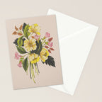 Yellow Flower bunch Stationery Card Gallery Image 2