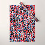 Graffiti style pattern - Berlin subway train seat camouflage design Wrapping Paper Gallery Image 1