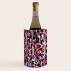 Graffiti style pattern - Berlin subway train seat camouflage design Wine Chiller Gallery Image 2
