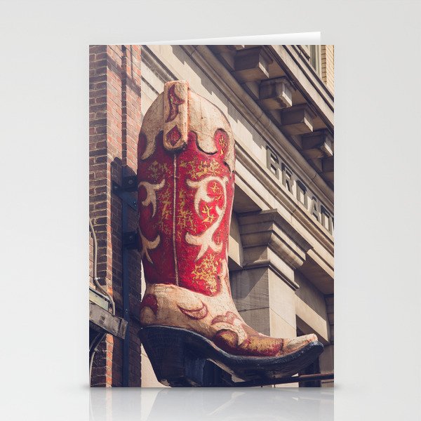 Broadway Boots - Nashville Stationery Card Gallery Image 1