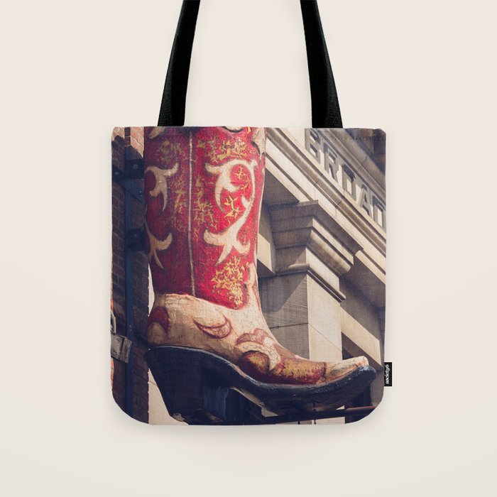 Broadway Boots - Nashville Tote Bag Gallery Image 1
