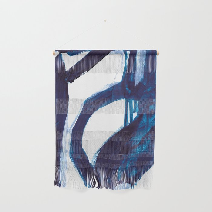 Blue Abstract Wall Hanging Gallery Image 1