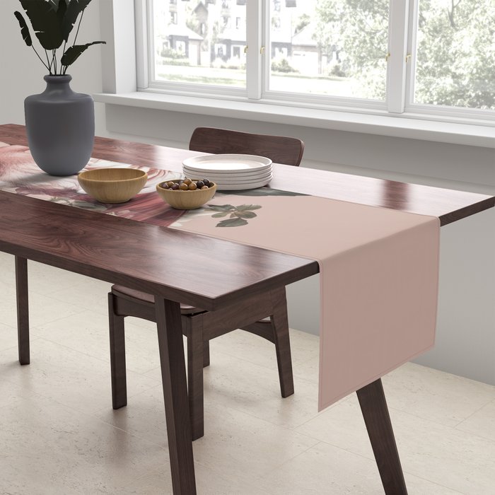 Floral Flamingo Romantic Serenade Table Runner Gallery Image 2