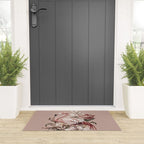 Floral Flamingo Romantic Serenade Welcome Mat Gallery Image 3