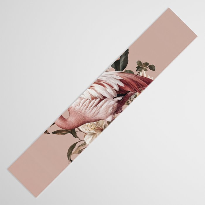 Floral Flamingo Romantic Serenade Table Runner Gallery Image 3