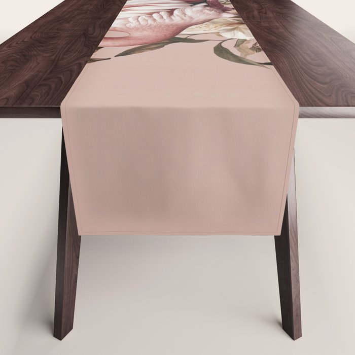 Floral Flamingo Romantic Serenade Table Runner Gallery Image 1