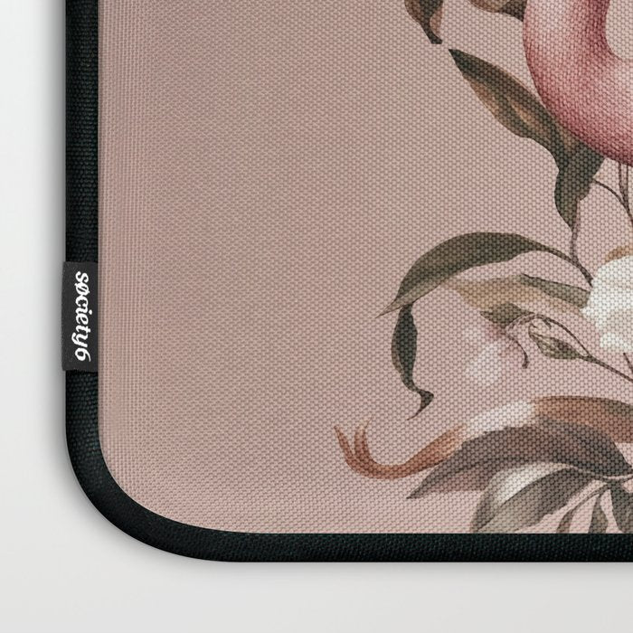 Floral Flamingo Romantic Serenade Laptop Sleeve Gallery Image 3