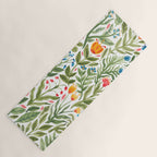 Blooming Flowers Yoga Mat Gallery Image 1