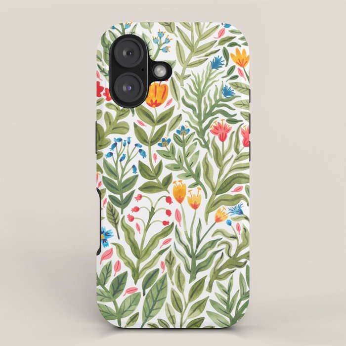 Blooming Flowers iPhone Case Gallery Image 1