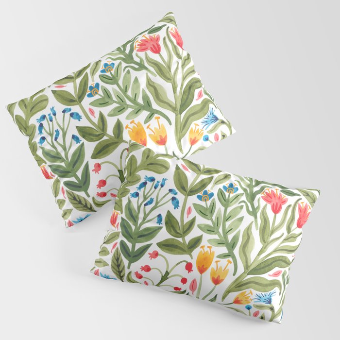 Blooming Flowers Pillow Sham Gallery Image 3
