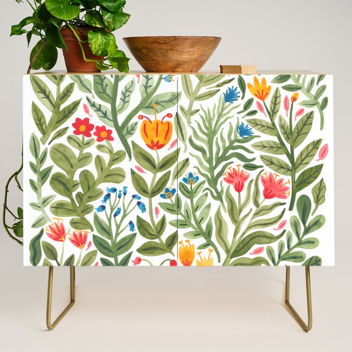 Blooming Flowers Credenza Gallery Image 1