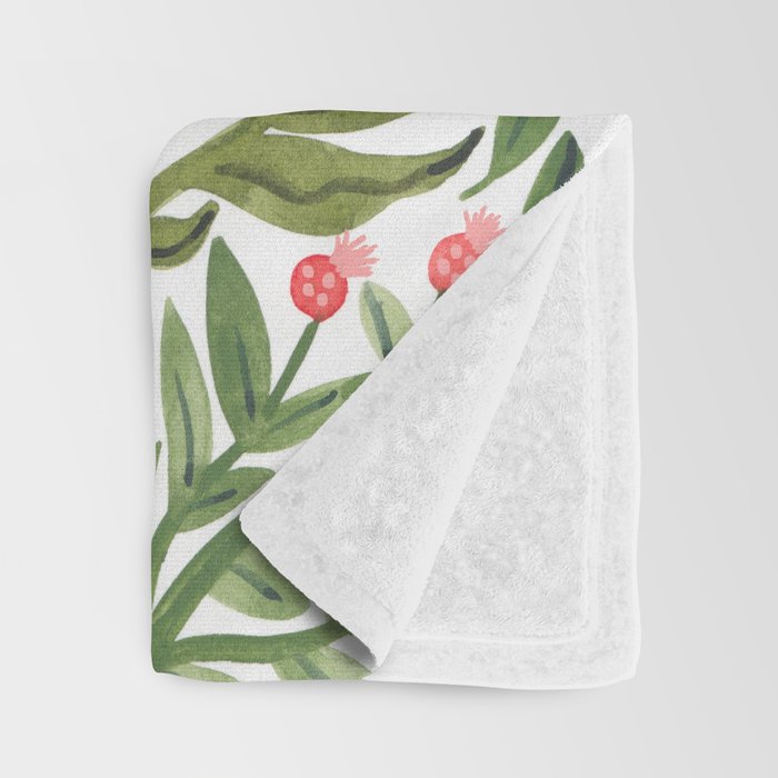 Blooming Flowers Throw Blanket Gallery Image 3