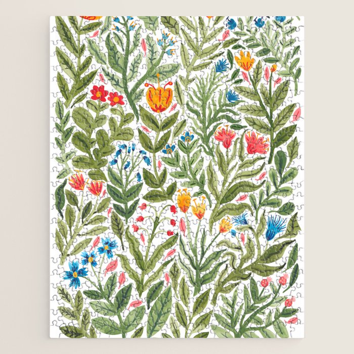 Blooming Flowers Jigsaw Puzzle Gallery Image 1