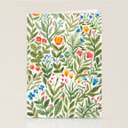 Blooming Flowers Stationery Card Gallery Image 2