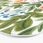 Blooming Flowers Bath Mat Gallery Image 3
