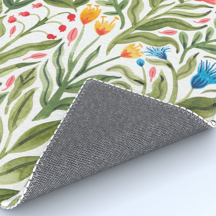 Blooming Flowers Rug Gallery Image 4