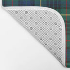 Clan Stewart Hunting Tartan Bath Mat Gallery Image 2
