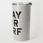 Pray For Surf Travel Mug Gallery Image 2