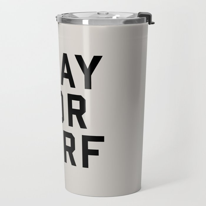 Pray For Surf Travel Mug Gallery Image 2