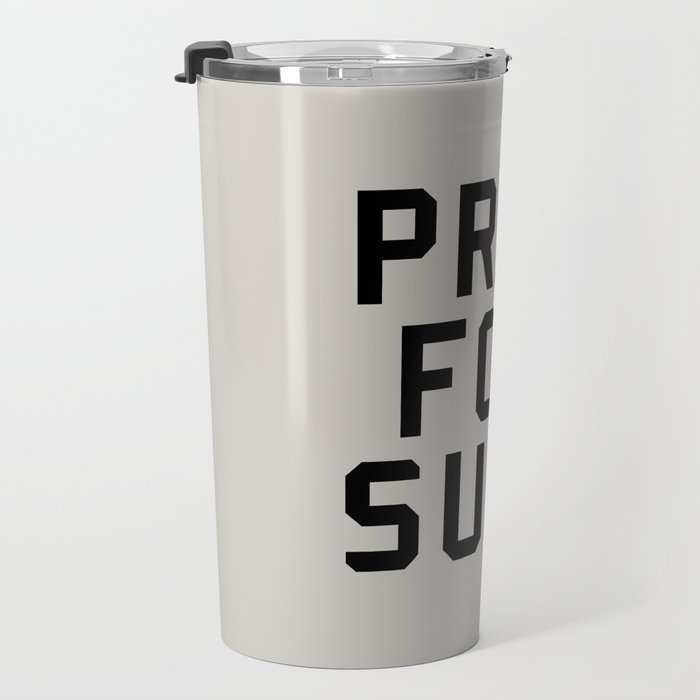 Pray For Surf Travel Mug Gallery Image 3