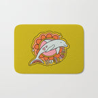 Sagittarius Dolphin Bath Mat Gallery Image 1