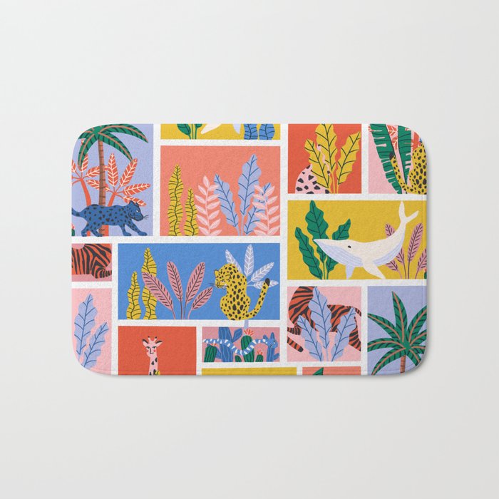 Wild and Free Bath Mat Gallery Image 1