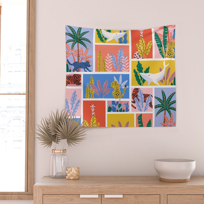 Wild and Free Wall Tapestry Gallery Image 2