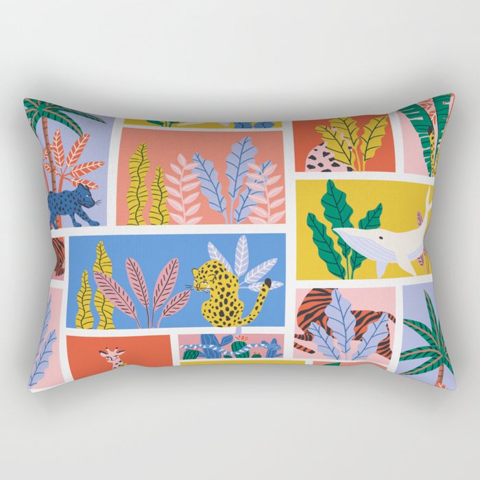 Wild and Free Rectangular Pillow Gallery Image 1