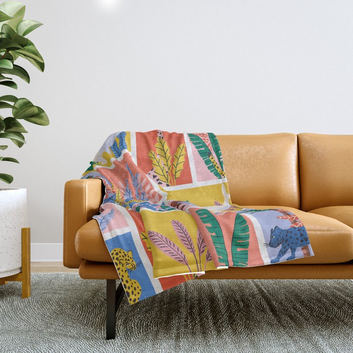 Wild and Free Throw Blanket Gallery Image 1