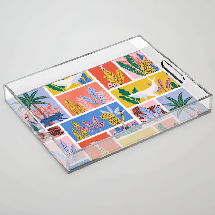Wild and Free Acrylic Tray Gallery Image 1
